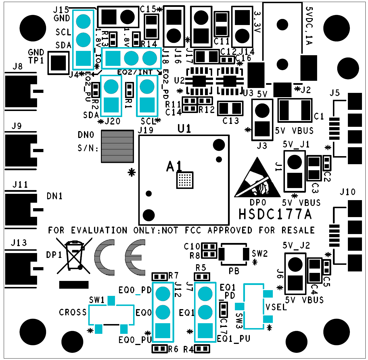 TUSB2E221EVM TUSB2E221EVM Configuration
          Overview