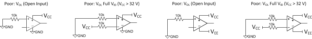  Less Than Acceptable Connection Practices for Single and Dual Supplies