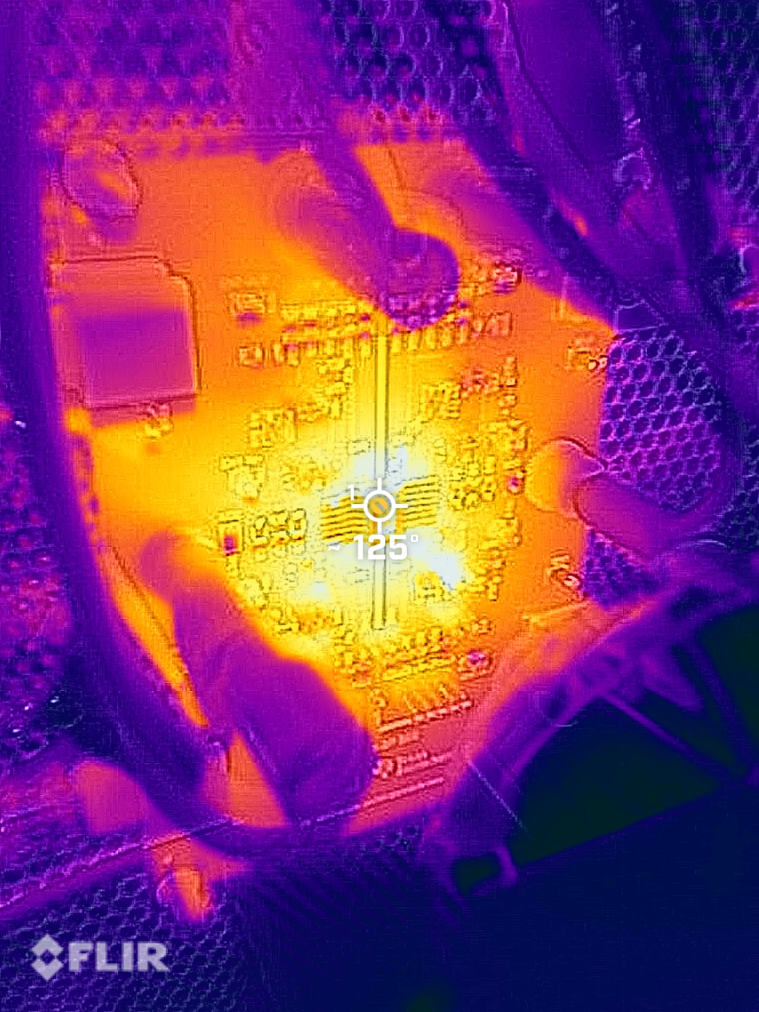 LMP7704-SP Die Temperature
                        Verification with Thermal Camera, MSU