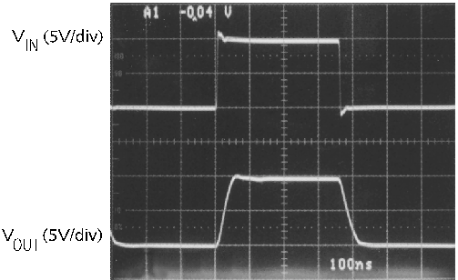 LM6172 The LM6172 Driving a 220pF
                        Load With a 50Ω Isolation Resistor