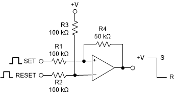 TLV1811-Q1 TLV1821-Q1 TLV1812-Q1 TLV1822-Q1  TLV1814-Q1 TLV1824-Q1 Bi-Stable Multivibrator