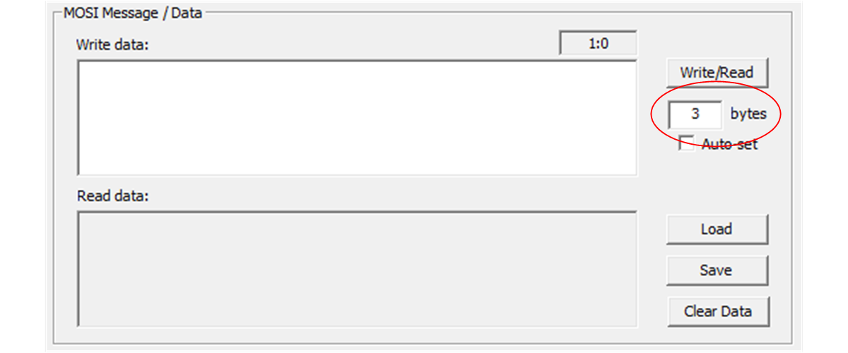 LMH6518EVM Setting Bytes for SPI Communication