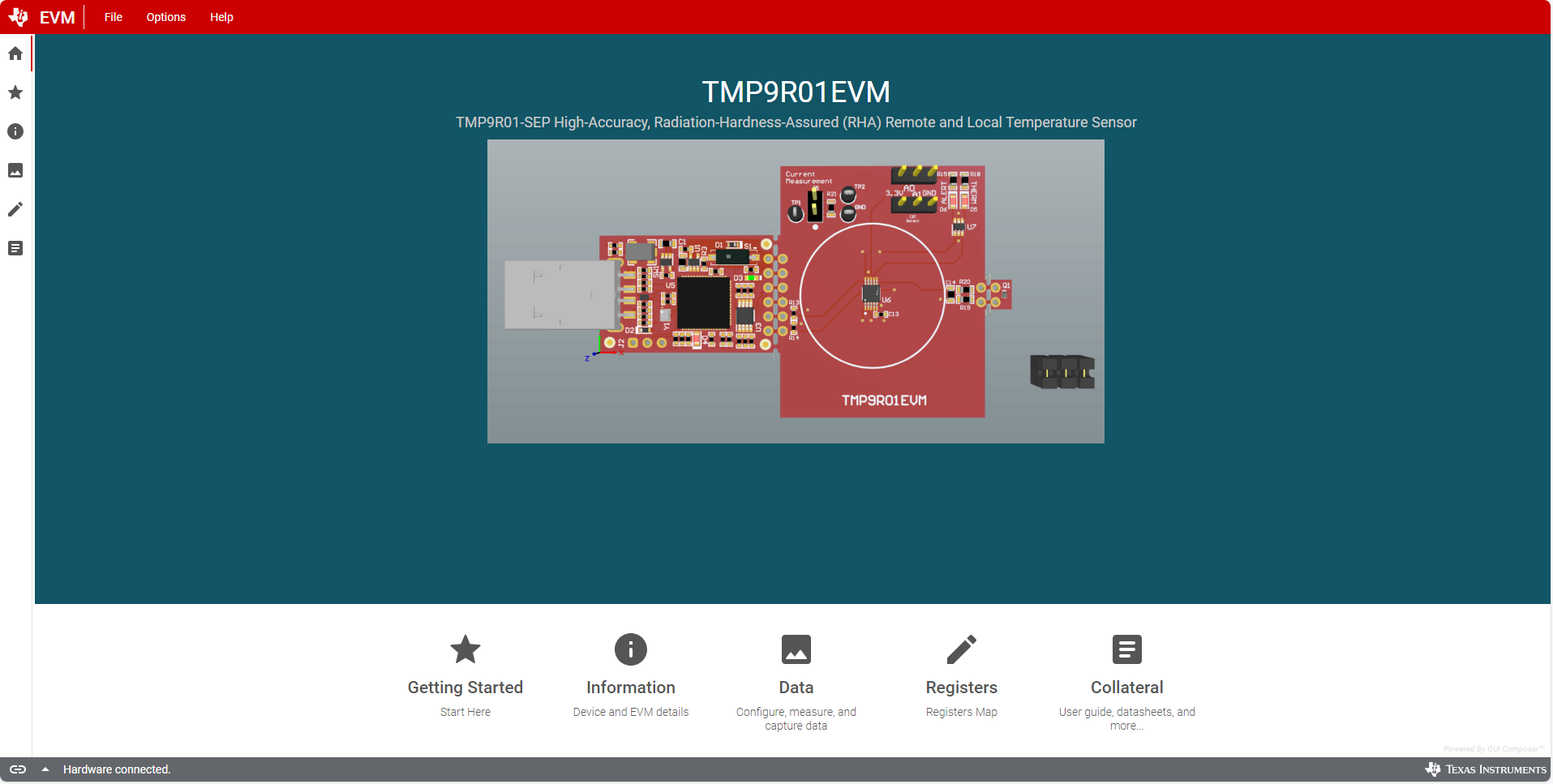 TMP9R01EVM Home