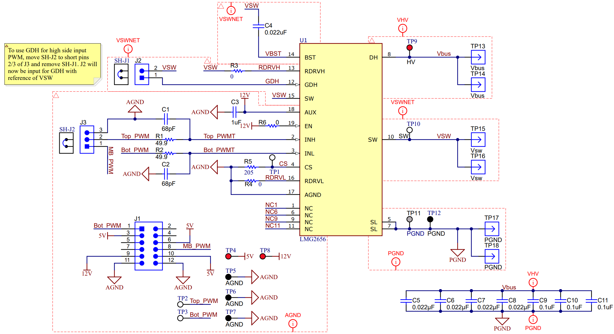 LMG2656EVM-102 LMG2656EVM-102 Schematic