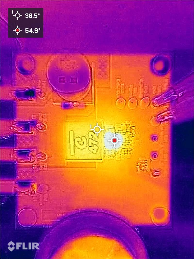  Thermal Result When
                            IOUT = - 2.7A