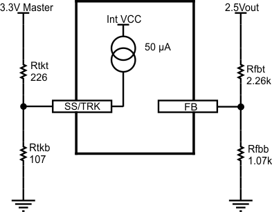 LMZ22005 Tracking Option Input Detail