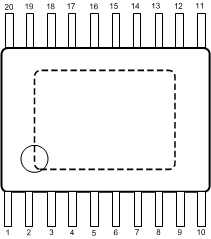 LM26420-Q1 PWP Package20-Pin HTSSOPTop View