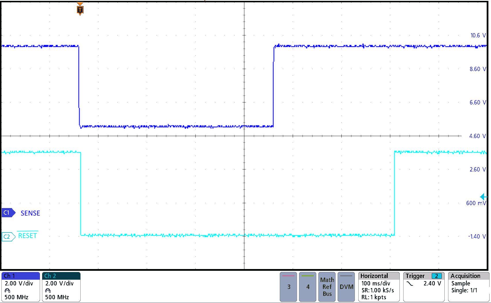 TPS3842 TPS3842 Detecting Undervoltage Fault and
                        RESET Recovery