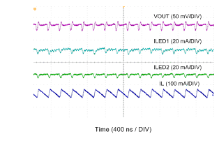 LM3645 Ripple @ 4 MHz