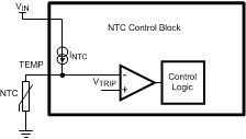 LM3645 Temp Detection Diagram