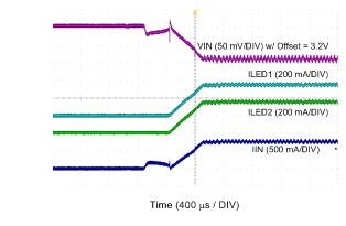 LM3645 IVFM - Up and Down Adjust