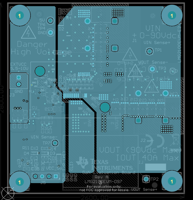 LMG2100EVM-097 Mid Layer-2