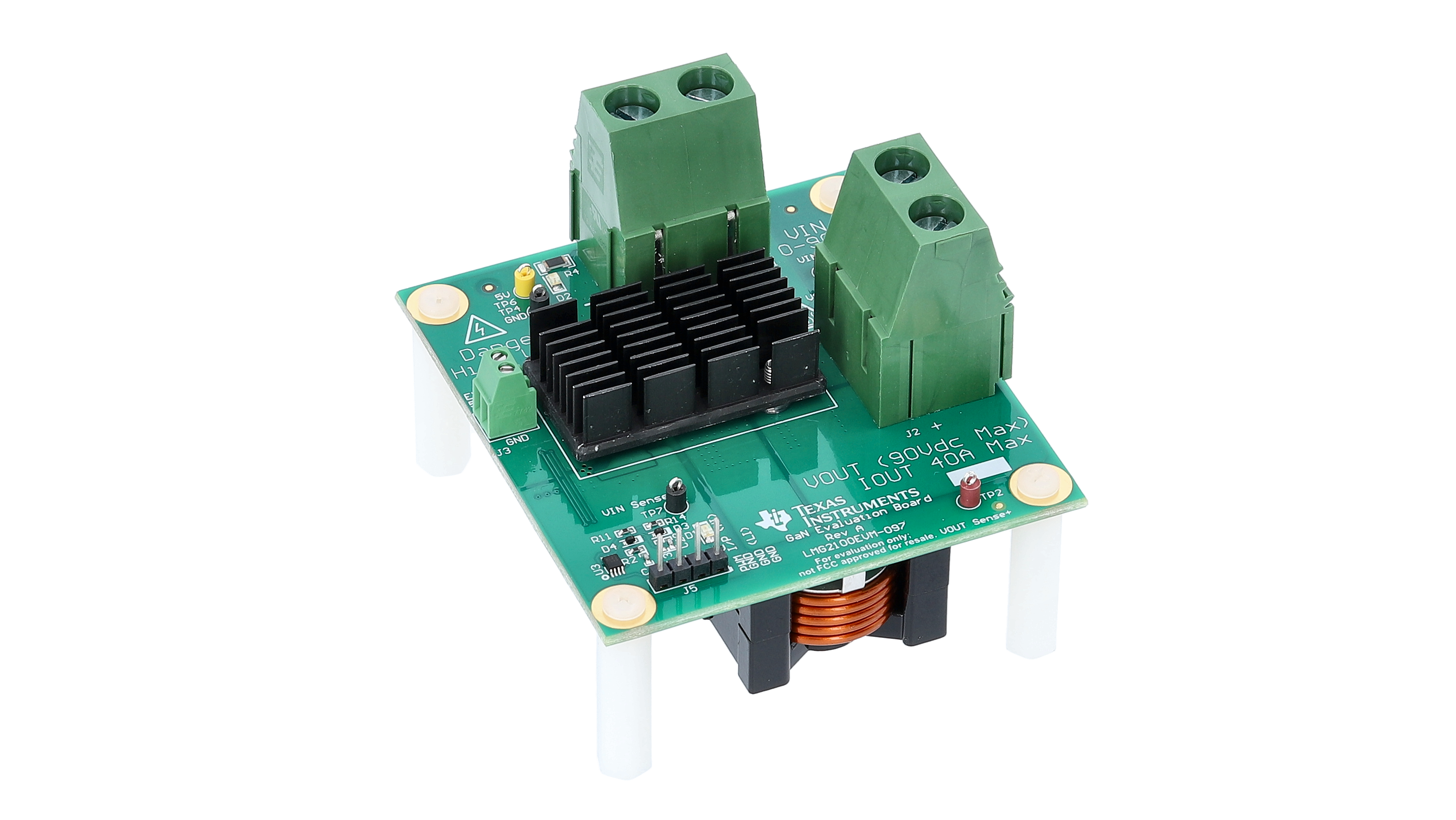 LMG2100EVM-097 LMG2100EVM-097 Evaluation Module With Heat Sink