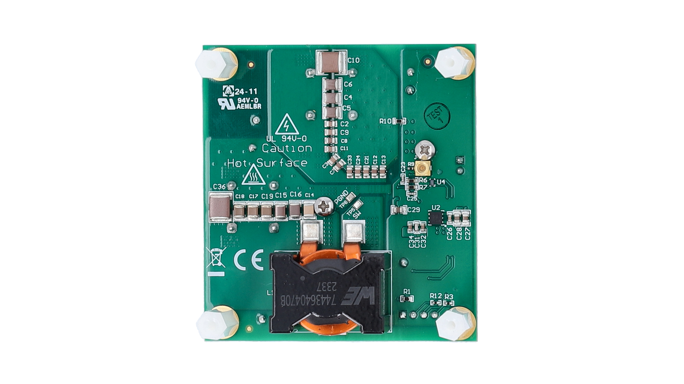 LMG2100EVM-097 LMG2100EVM-097 Board (Bottom View)