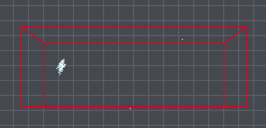  Resulting Point Cloud of a
                    Detection at 5.5m 65°