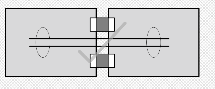  Stitching
                    Capacitor Placement