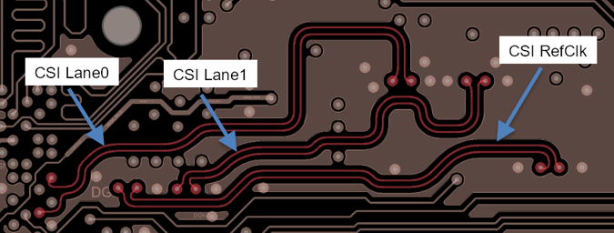  CSI 2-Lane Routing