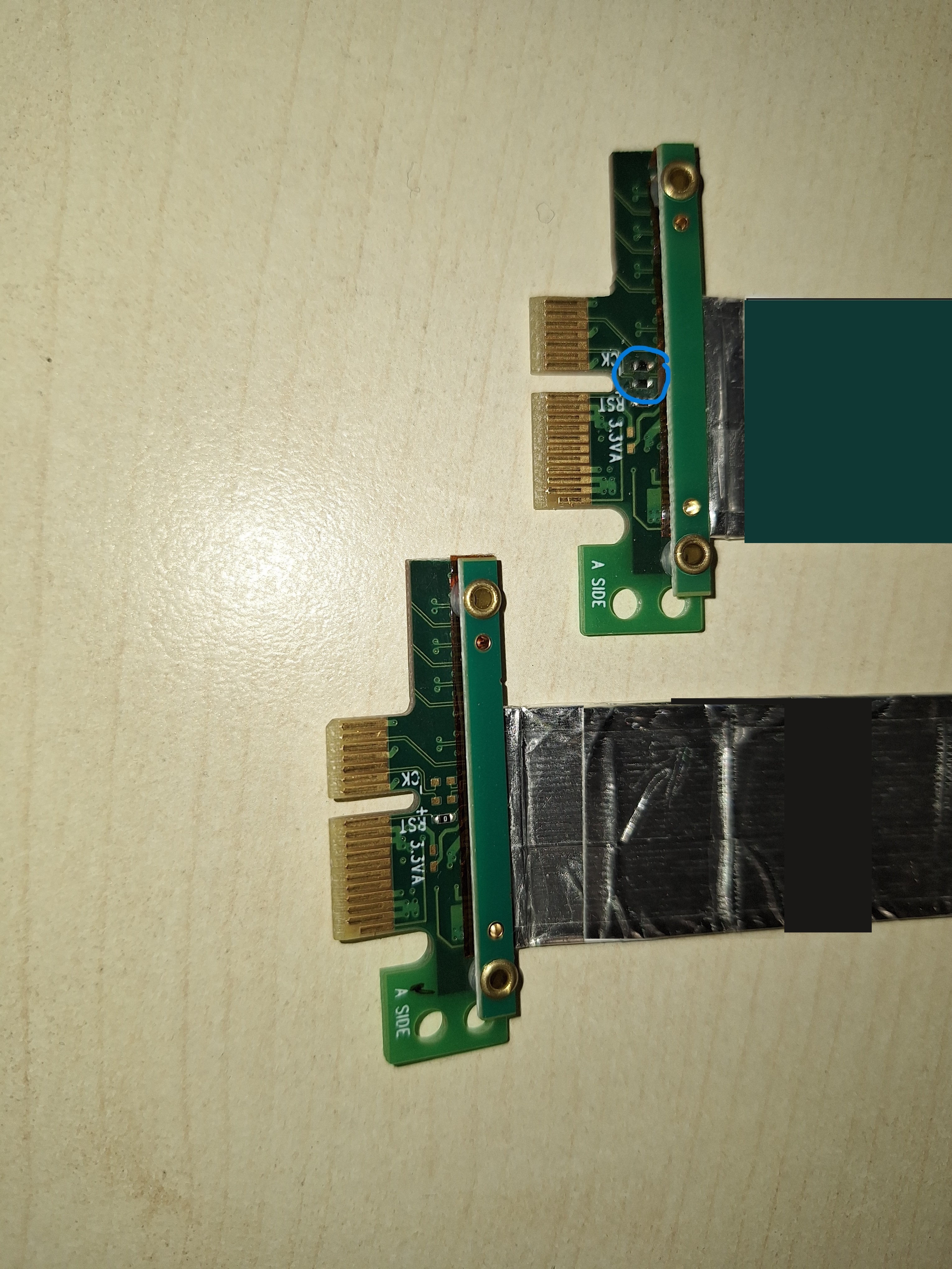 AM6442 Modified PCIE_FLEX_CLK
                            cable