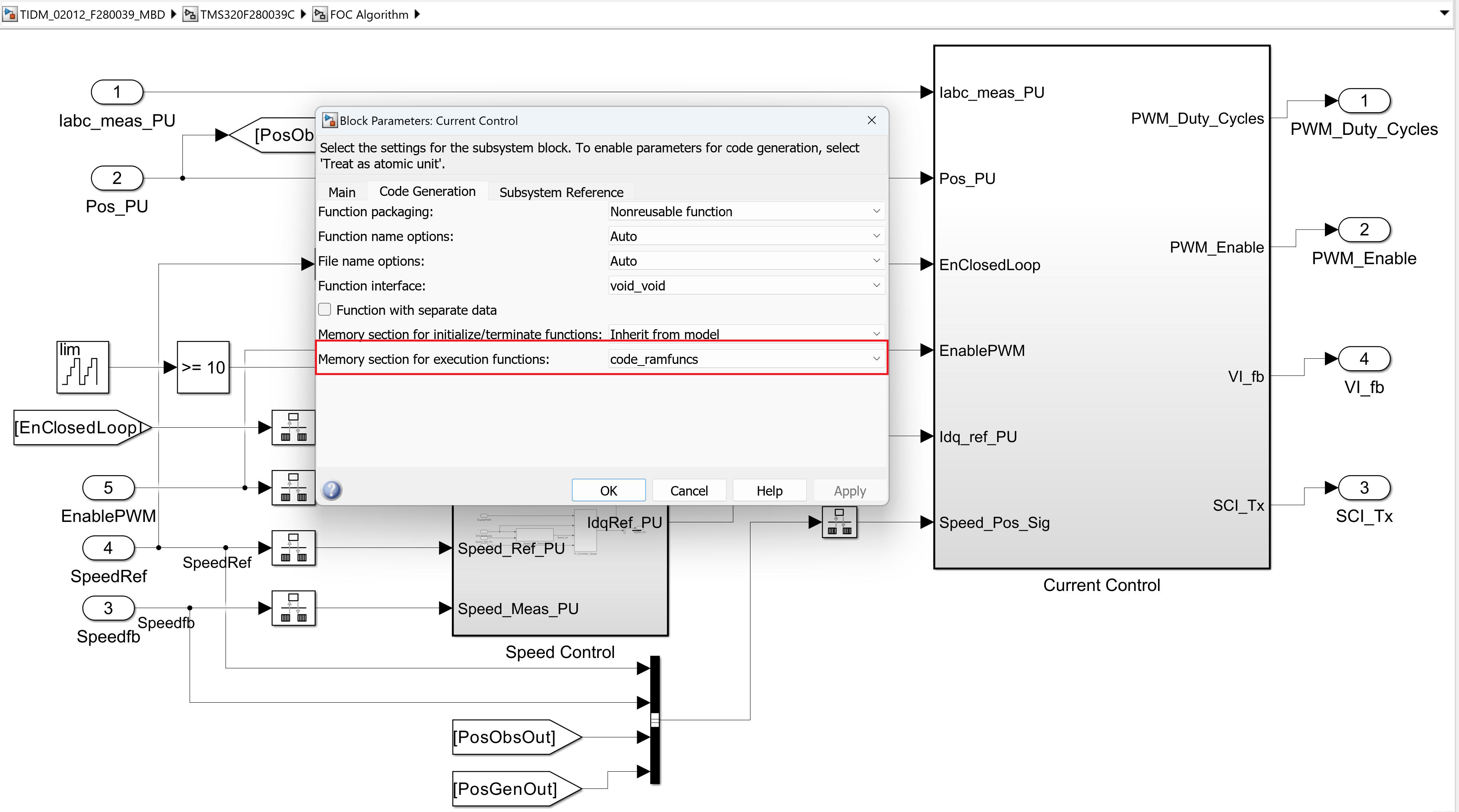 TIDM-02012 Running Code From RAM