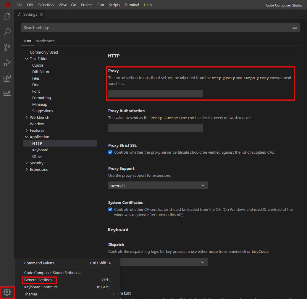  Proxy
                                            Setup