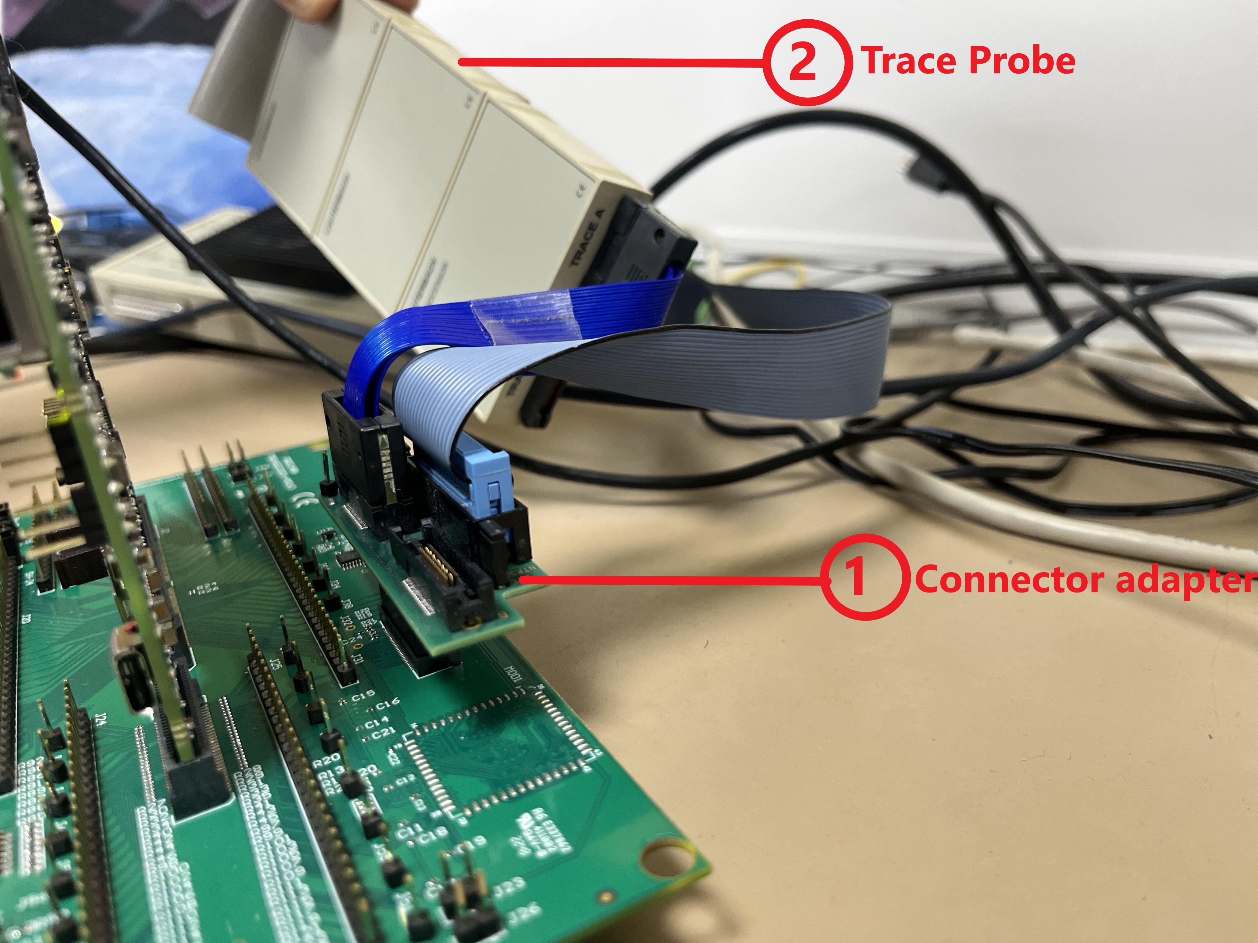  Lauterbach Setup
                    Connections