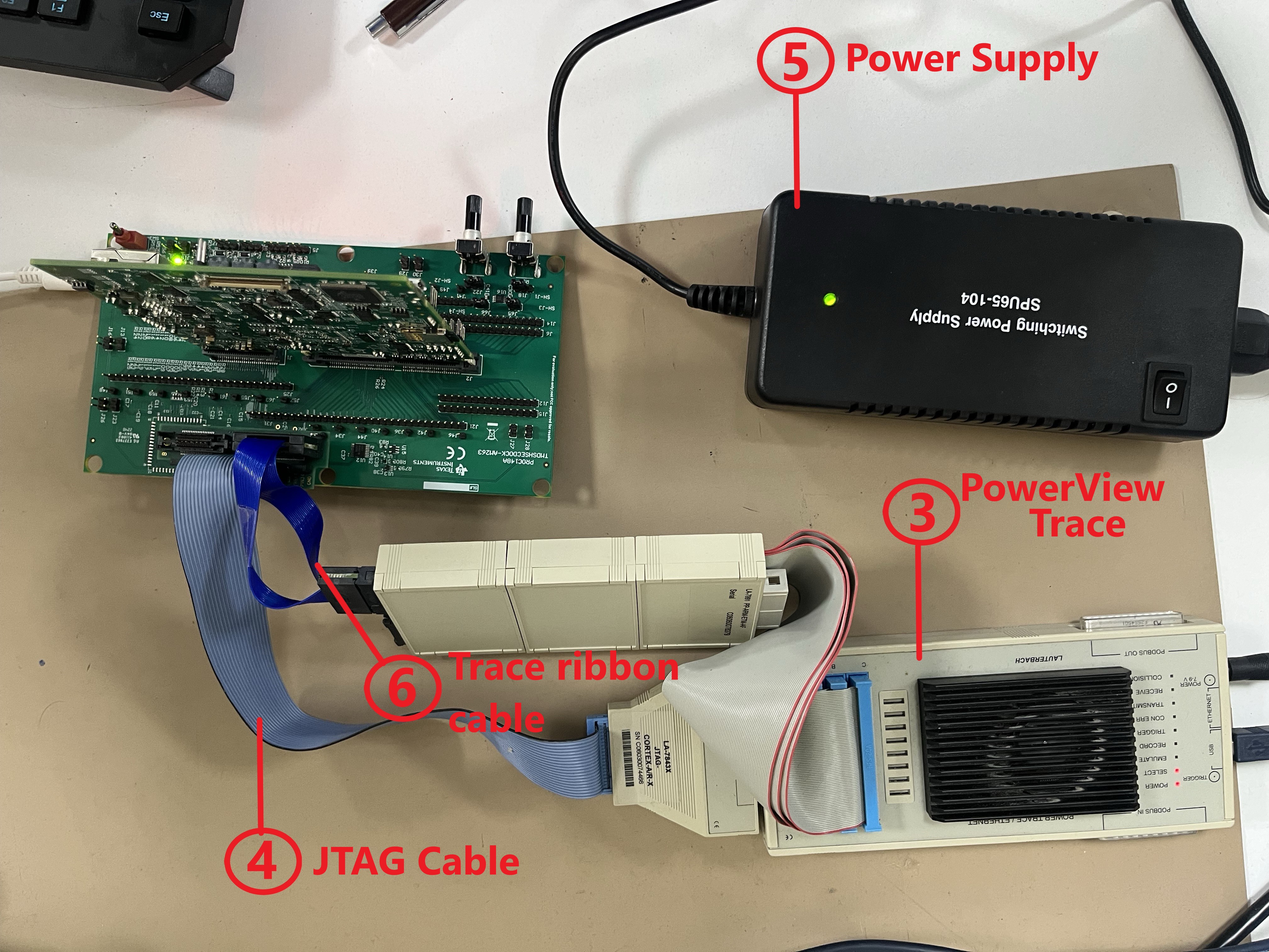  Lauterbach Setup Connections 