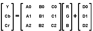 DRA742 DRA752 Matrix Format