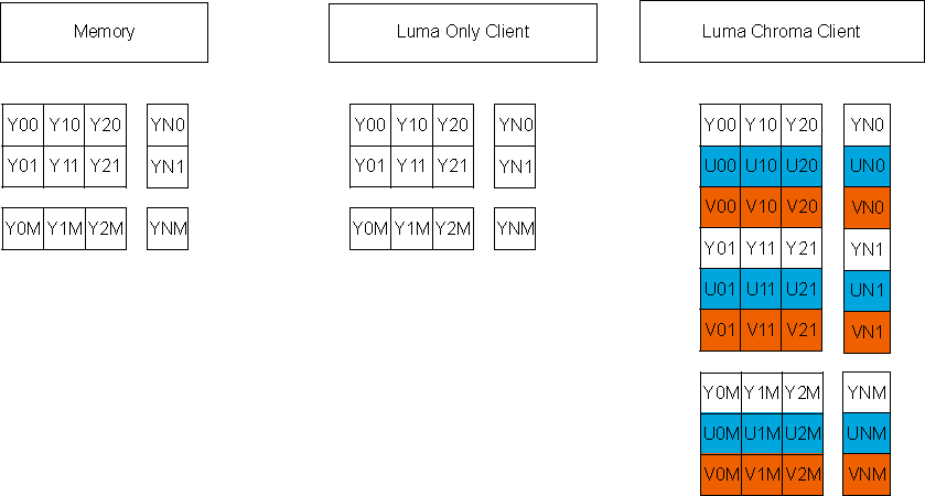 DRA742 DRA752 Y 4:4:4 (Data Type 0)