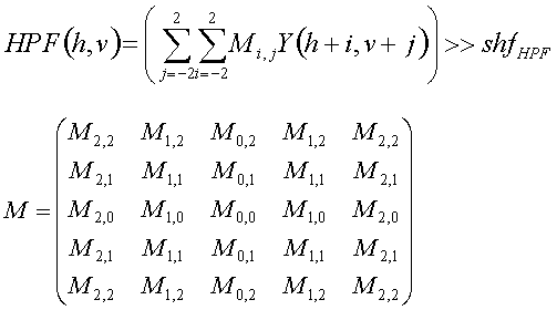  Edge Enhancer Linear Filter