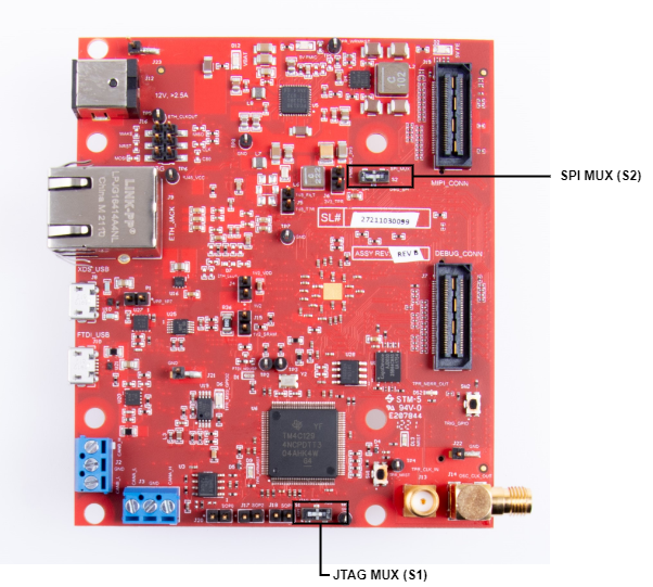 TMDS273EVM, TMDS273GPEVM, TPR12REVM AM273x EVM Switches