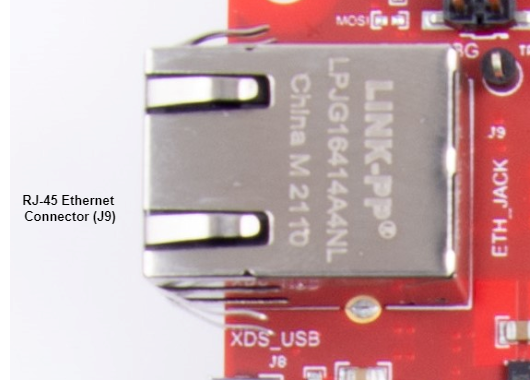 TMDS273EVM, TMDS273GPEVM, TPR12REVM RJ45 Connector