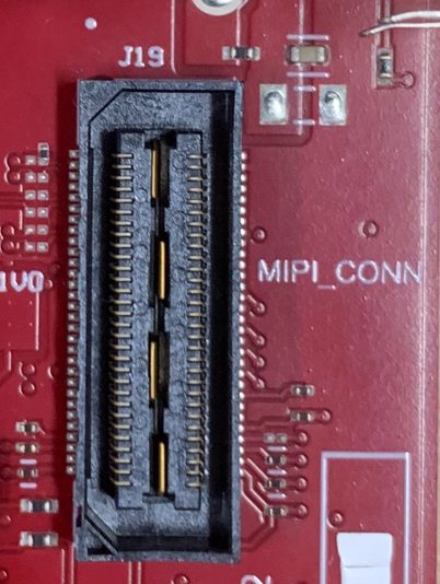 AWR2944EVM, AWR2944PEVM  60-pin MIPI Connector