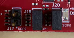 AWR2944EVM, AWR2944PEVM  SOP Jumpers