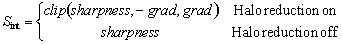  Edge Intensity Clipping Formula