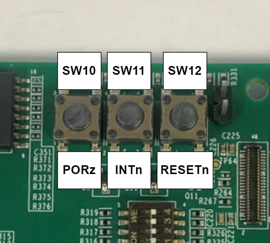 AM263P1, AM263P1-Q1, AM263P2, AM263P2-Q1, AM263P4, AM263P4-Q1 Push Buttons