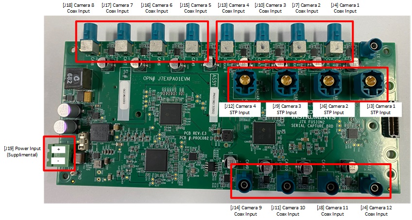 J7EXPA01EVM Key Features and Interfaces
                    (Top)