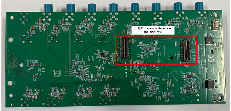 J7EXPA01EVM Key Features and Interfaces
                    (Bottom)