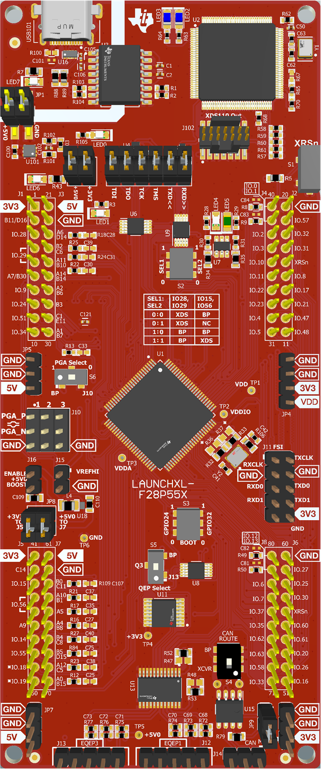 LAUNCHXL-F28P55X 