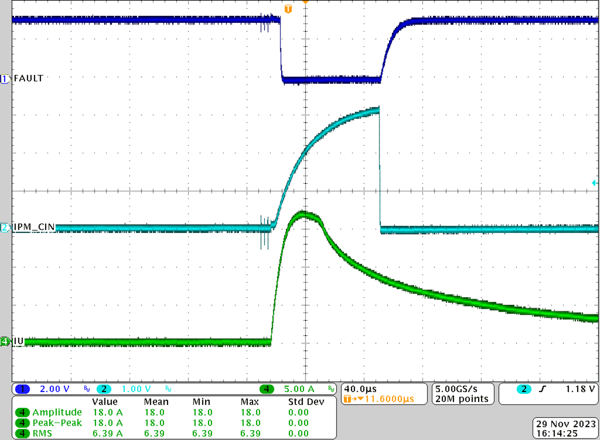 TIEVM-MTR-HVINV Overcurrent Protection by External Comparator