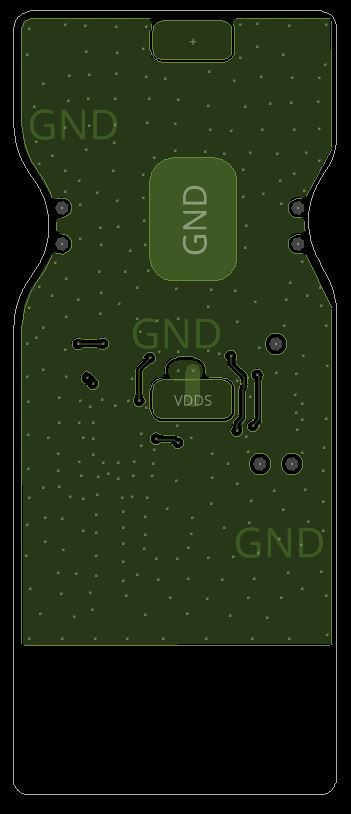  Bottom Layer of 2-layer
                        PCB Design