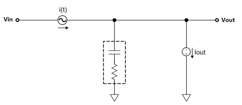  Schematic for Analytical
                    Derivation of Output Voltage Waveform