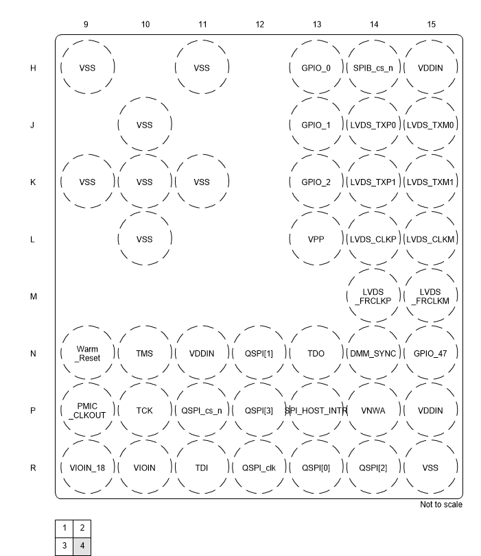 AWR1642 Bottom Right Quadrant 