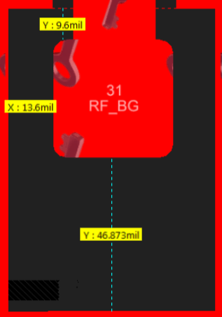 CC3120MOD Top Layer Copper Pull Back on
                    RF Pads