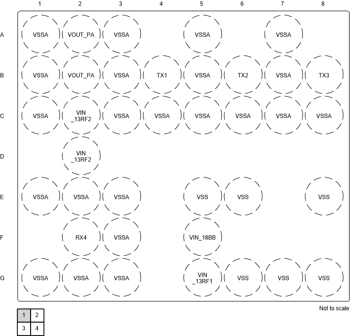 IWR1843 Top Left Quadrant  