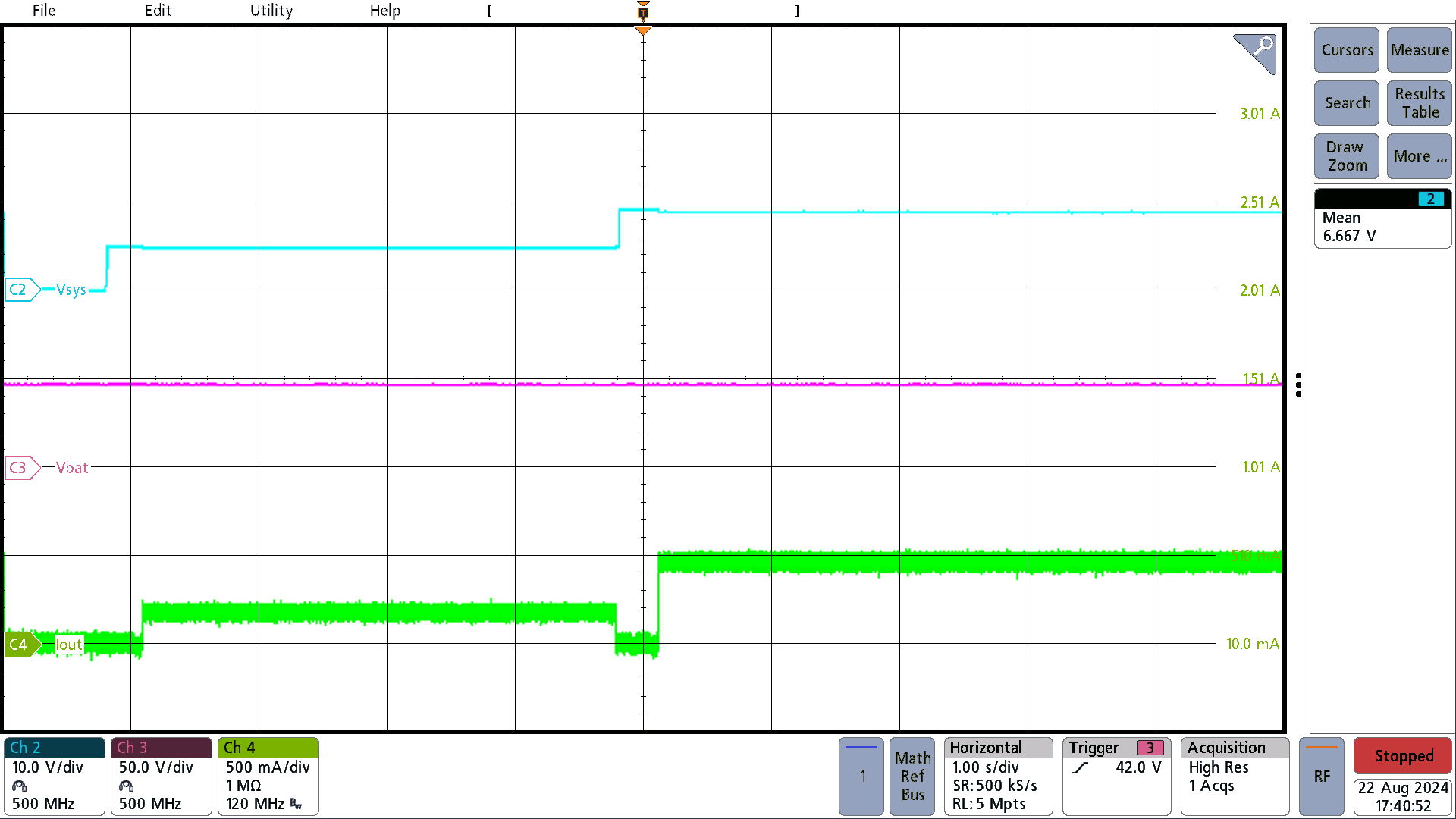 PMP41115 9Vsys to 12S Battery Voltage 50.4V
                        Charge Mode