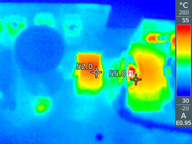 PMP41106 Thermal Image at 230Vac