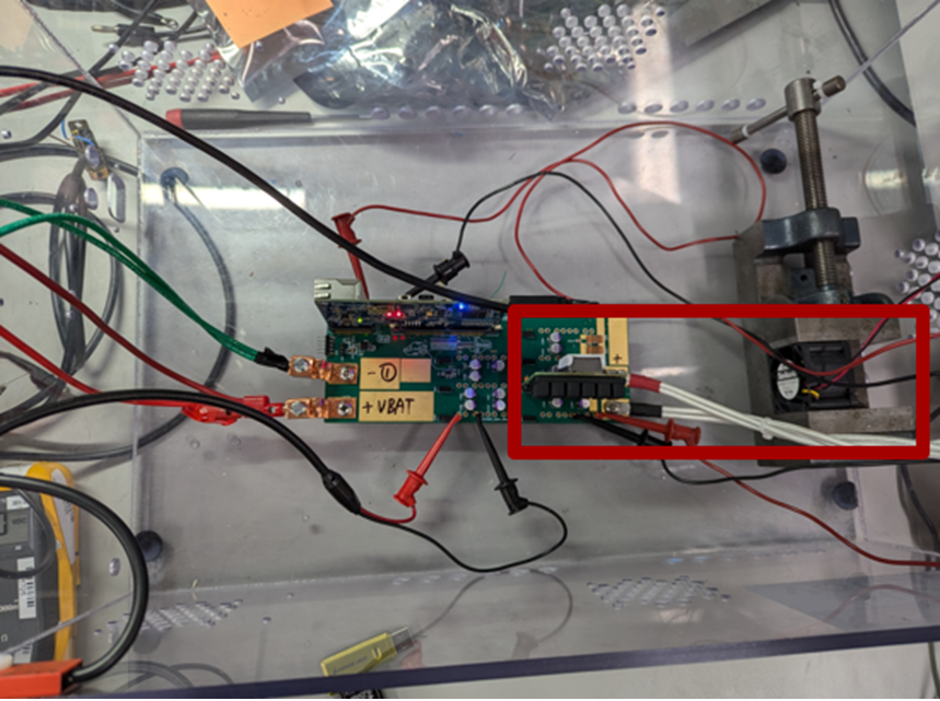 PMP23421 Cooling Setup