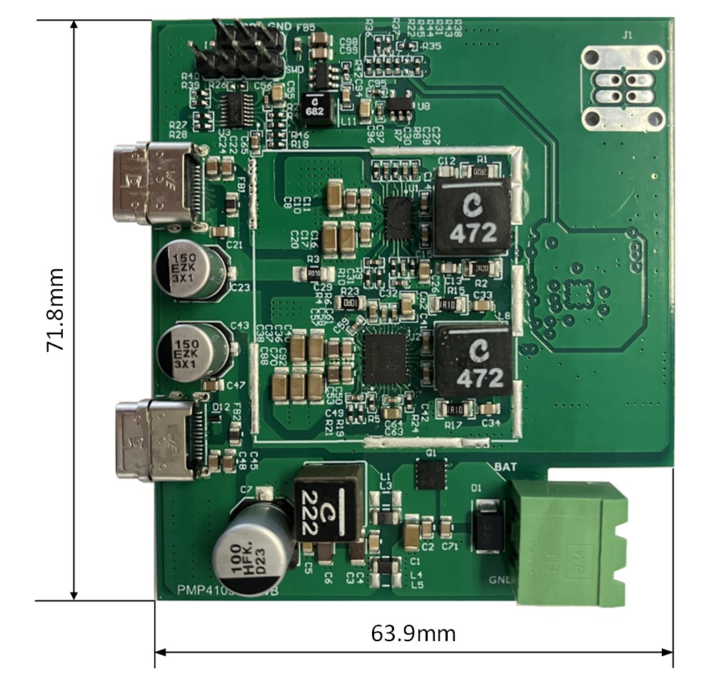 PMP41094 Board Dimensions