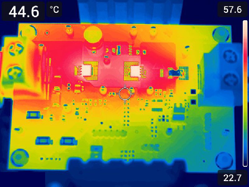 TIDA-020065 25A Load at Thermal
                        Equilibrium