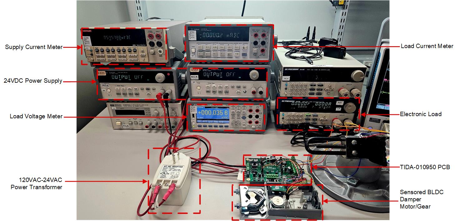 TIDA-010950 Lab Bench Test Setup I